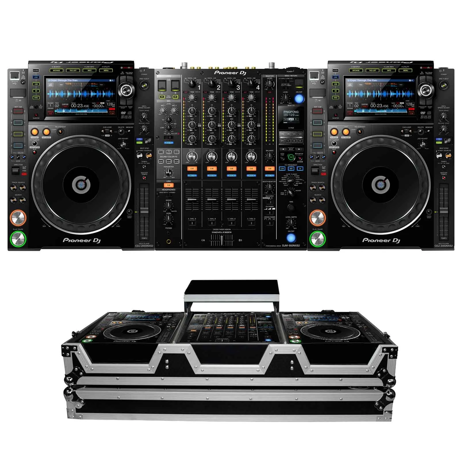 authorized supplier for pioneers dj set 2x cdj 2000 nexus2 nxs2
