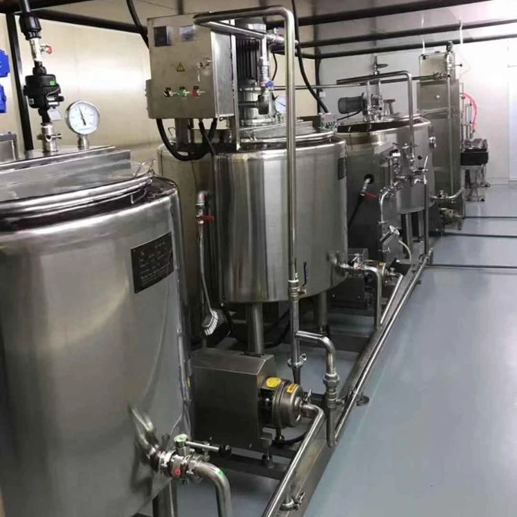 Complete UHT Milk Production Line With Small Capacity