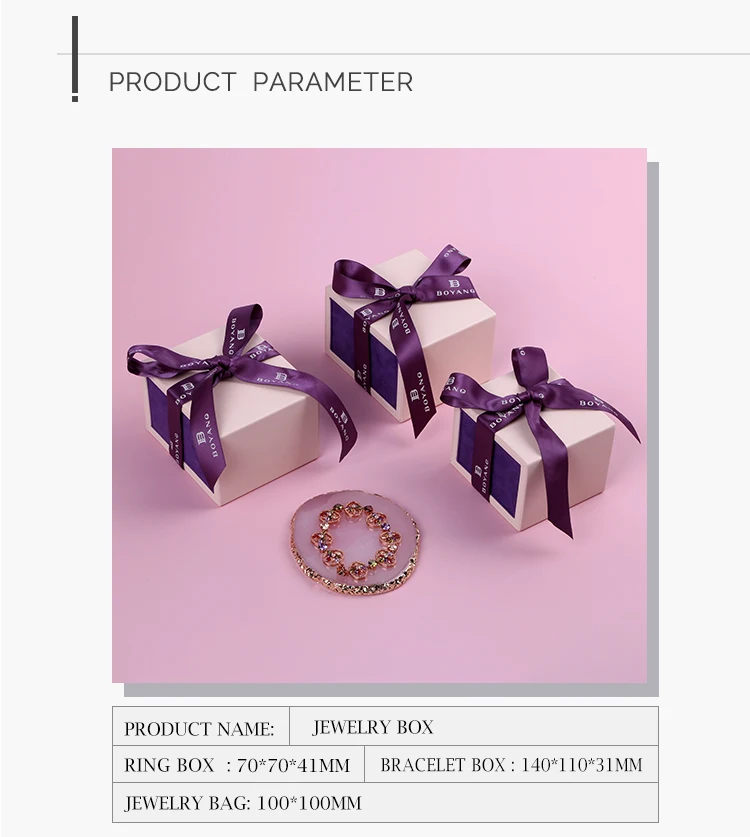 Custom Drawer Sliding Jewelry Gift Packaging Luxury Jewelry Ring Box ...