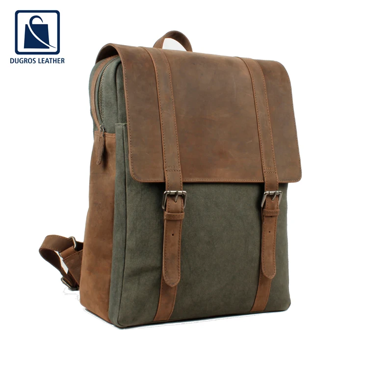 genuine leather rucksack