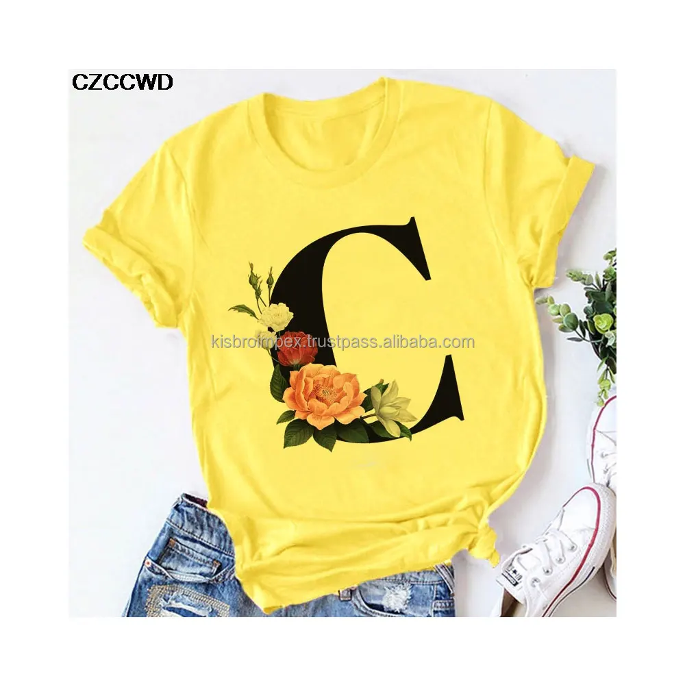 camiseta estampada mujer