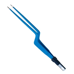 Bayonet Bipolar Forceps Insulated Reusable and Silicon Cable CE ISO Approved Super Fine German Quality Tools