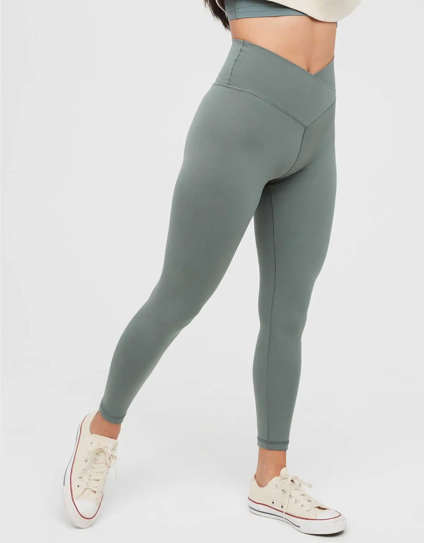 OFFLINE By Aerie Real Me High Waisted Crossover Legging, 53% OFF