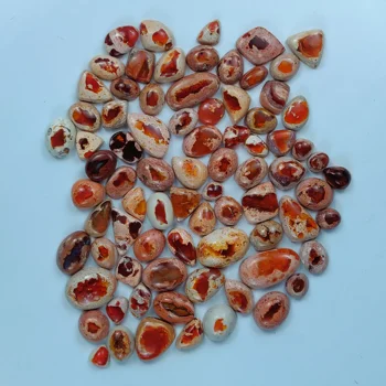 Mexican Fire Opal Semiprecious Free Size Cabochon Wholesale Natural Gemstone