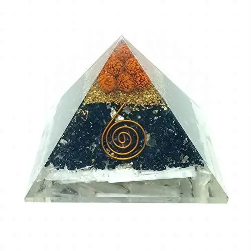 best selling amazing orgonite pyramid i black tourmaline