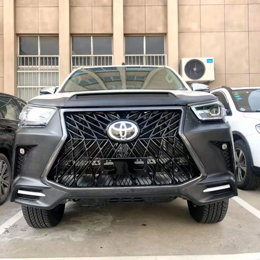 Conversion Facelift Body Kit For Toyota Hilux City Bumper 2021 Upgrade