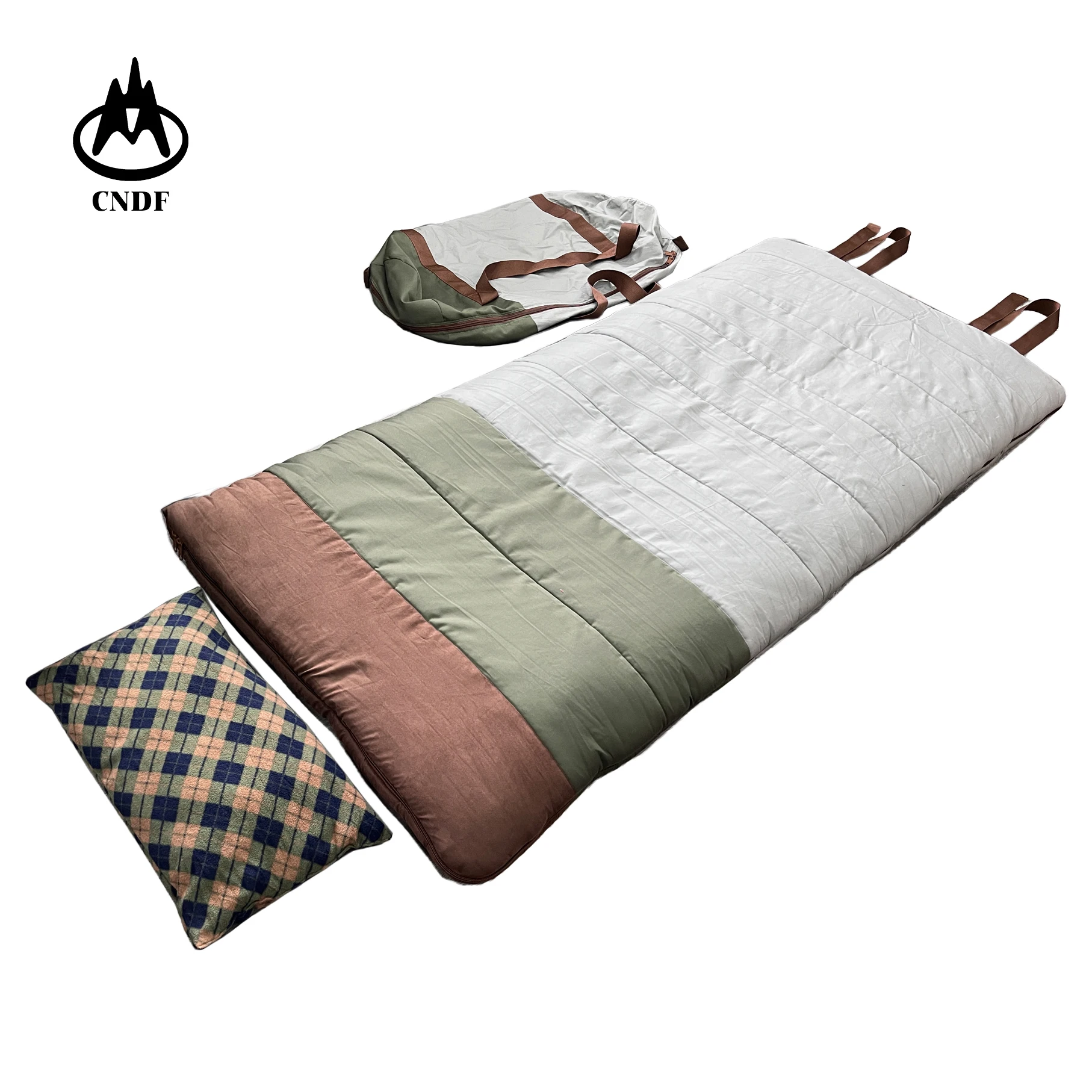Big Size Thick 7kg Waterproof 100 Cotton Canvas Sleeping Bag With