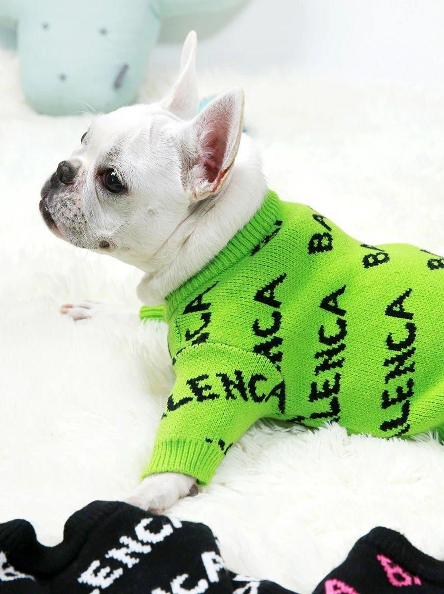 Dreamzoo Designer Custom Wholesale Pet Trendy Sweater Luxury Pet Dog