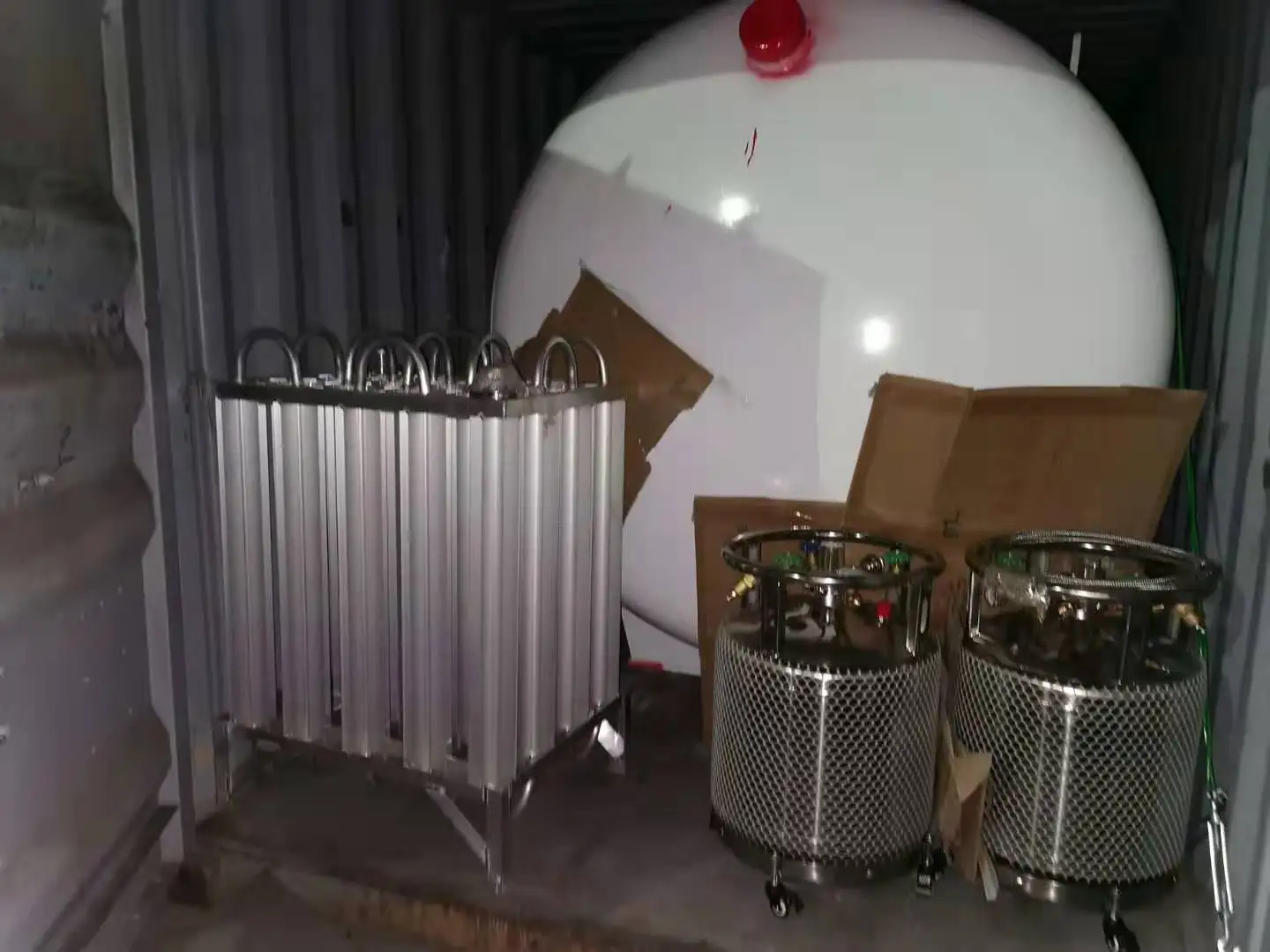 5ton 10tons 20tons 8bar 16bar Pressure Cryogenic Liquid Micro Bulk Tank  Oxygen Argon Nitrogen for Hospital and Factory