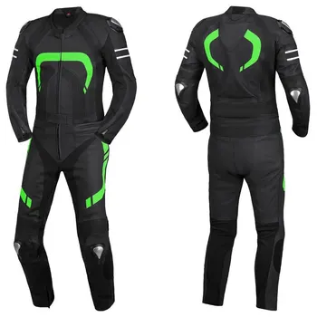 New Style custom logo motorbike racing suit / 100% High Quality Leather Motorbike Suit With Cheap Price