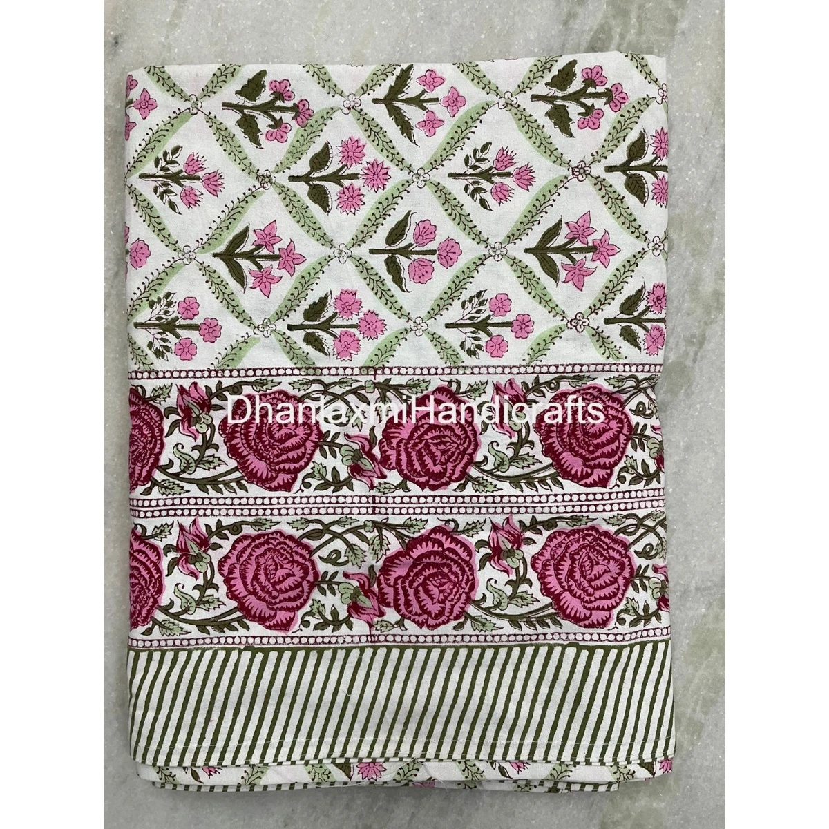 Оптовая продажа хлопковый комплект постельного белья ручной работы с принтом дизайн джайпура гобелен искусство наволочка из двух предметов постельное белье простыня