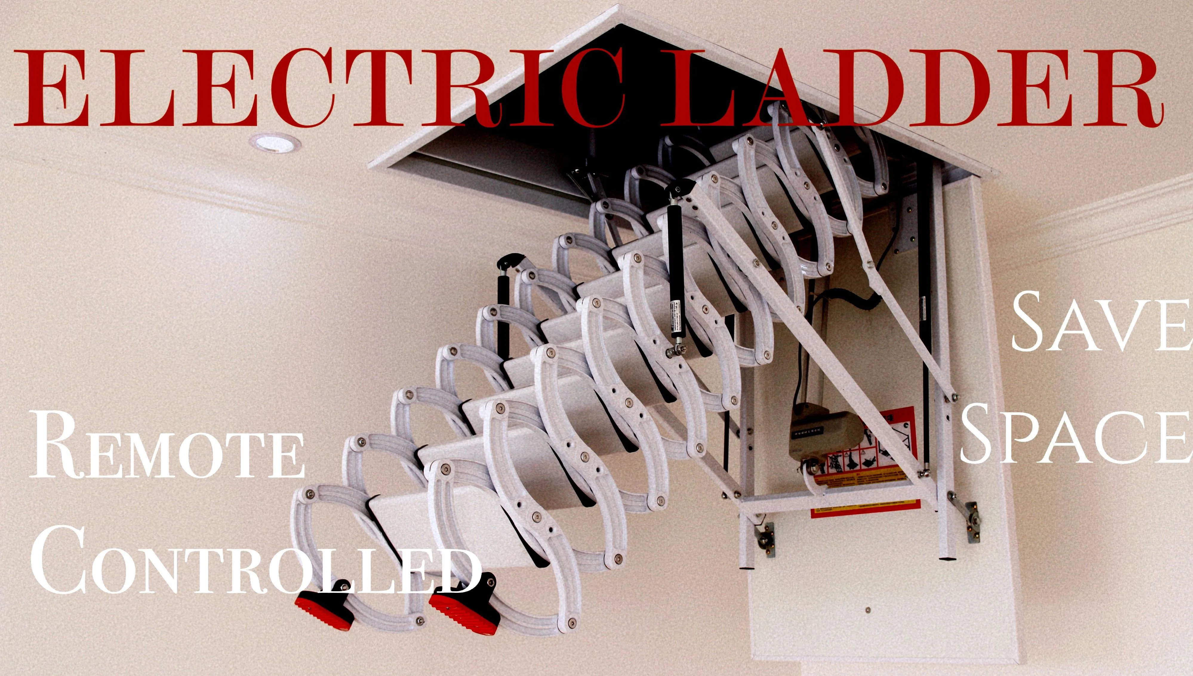 Attic Hatch Ladder Loft Automatic Hydraulic Folding Step Ladders Buy