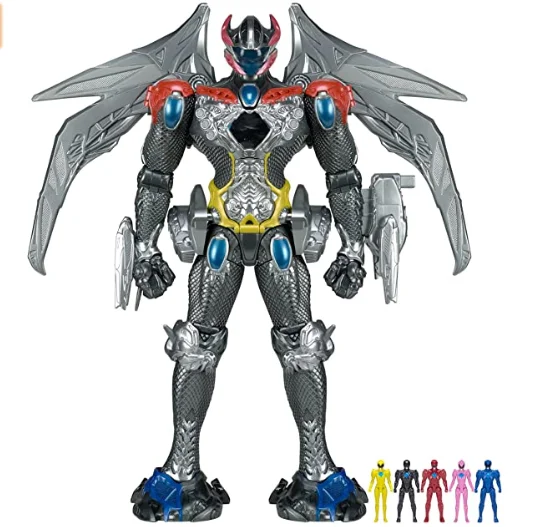 Action Figure Movie Interactive Megazord With PVC Plastic Hot Toys Cartoon,model Toy Customized 3000pcs