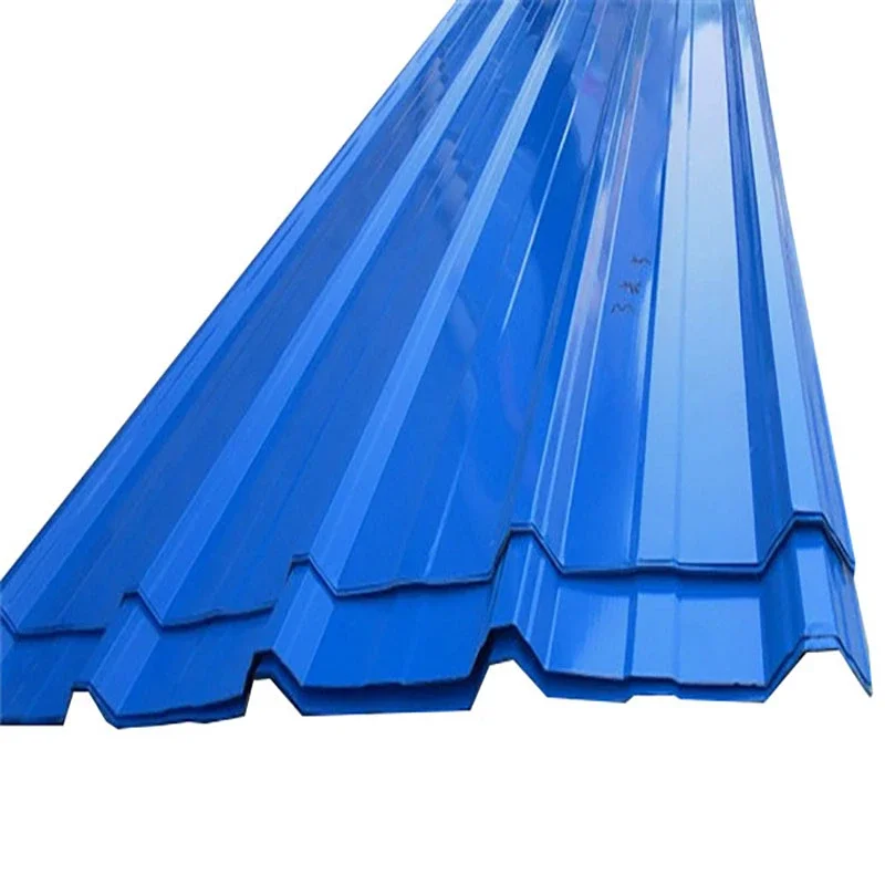 Steel Sheet Iron Roofing Gi Corrugated Metal Coated Galvanized Roof