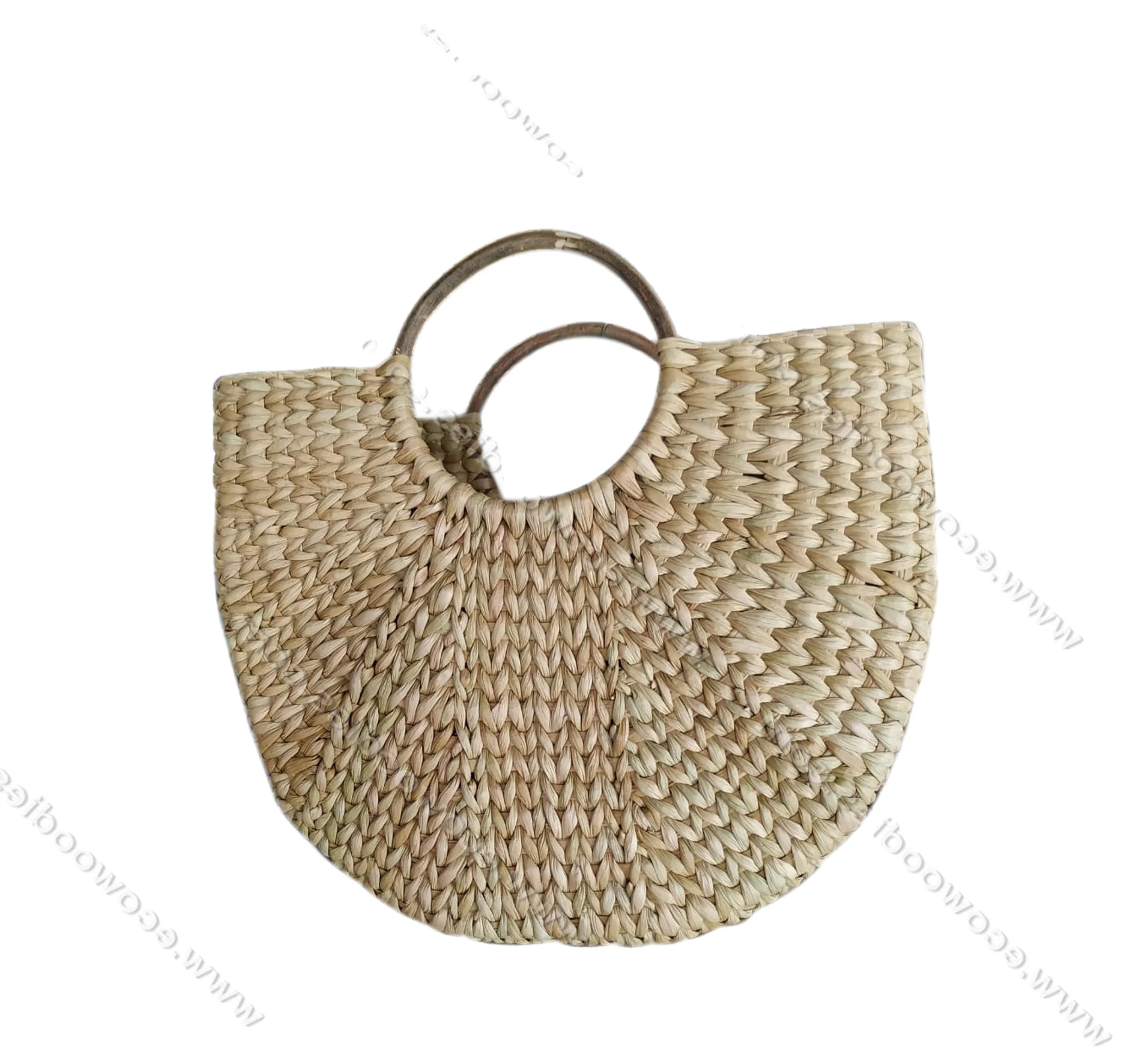 beach rattan bag