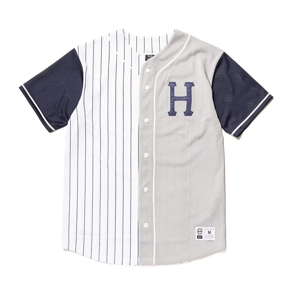 Source OEM Cheap Blank Fashion Baseball Uniform White Custom Pinstripe  Baseball Jersey Wholesale on m.