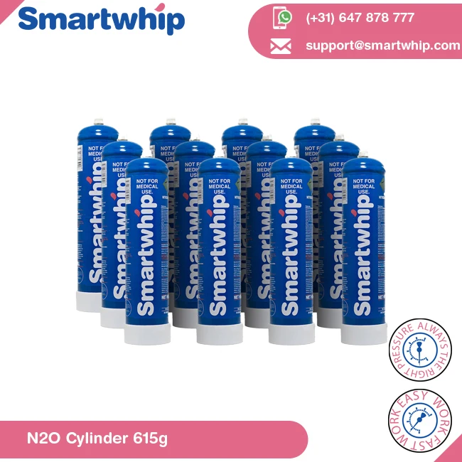 Стандартный класс, высшее качество, пищевой класс, N2O Закись азота Smartwhip, зарядное устройство для взбитого крема, 580 г, для продажи