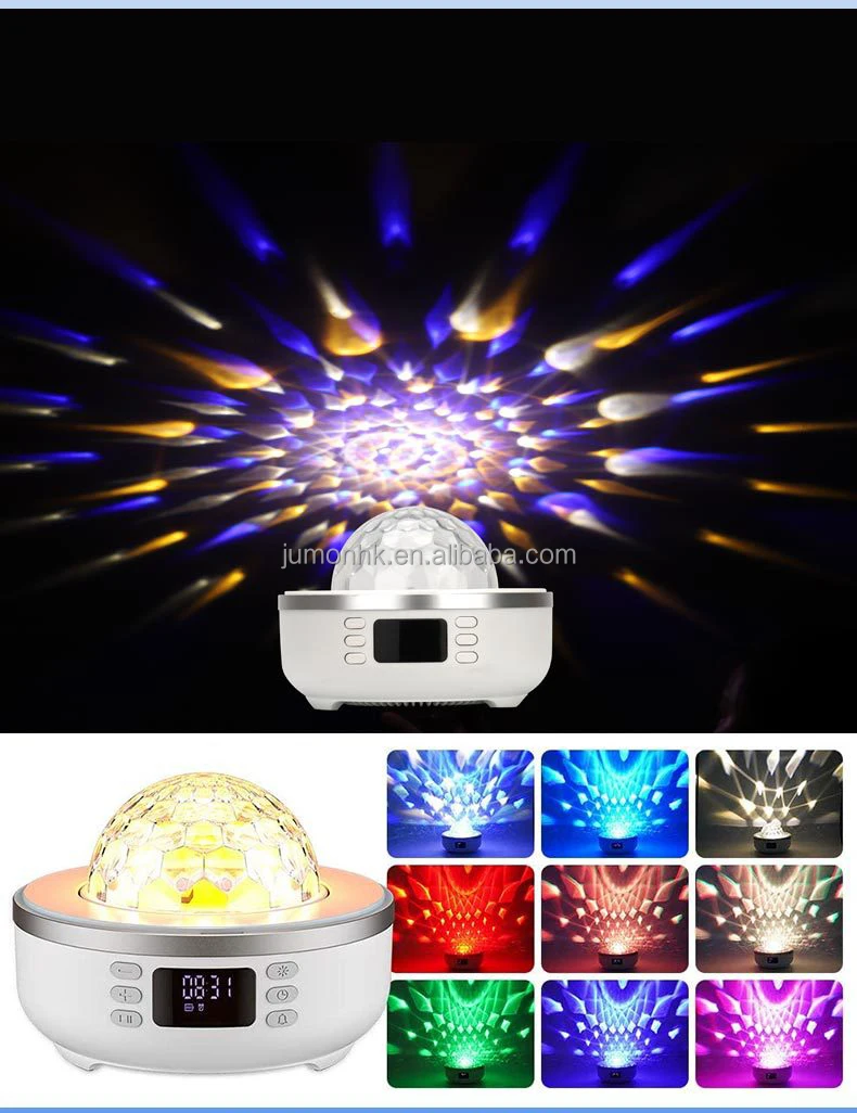 LED Bathroom Speakers Bass Water Resistant Bluetooth Proof Lights Mini Light Fountain Dancing Waterproof Projectable Mp3 Speaker - ANKUX.COM