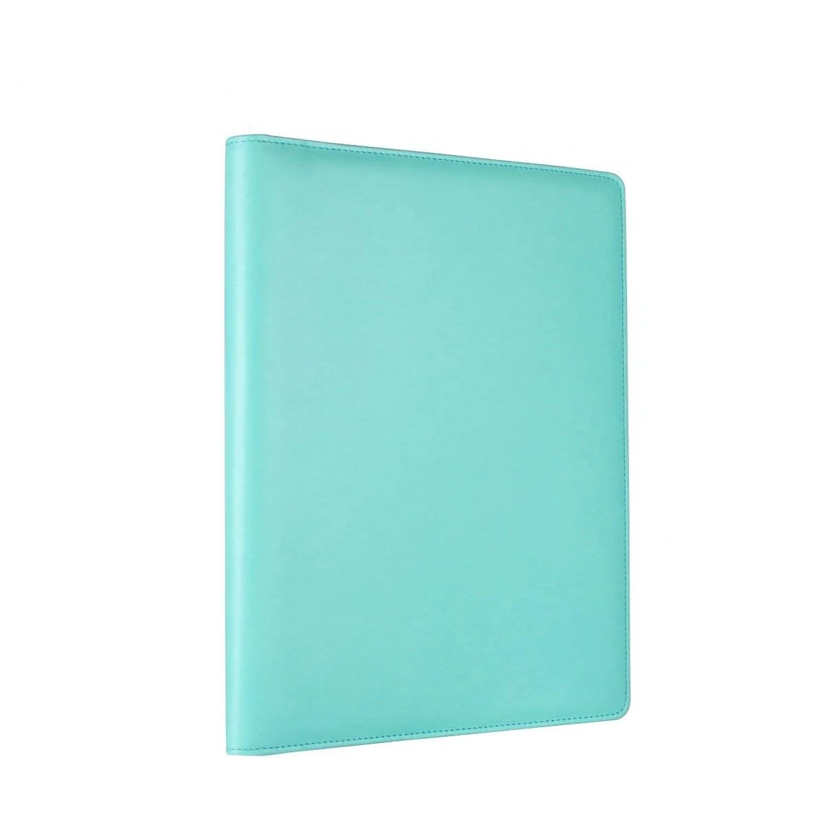 Blue PU Leather Resume Storage Clipboard Folder Portfolio Padfolio for Business