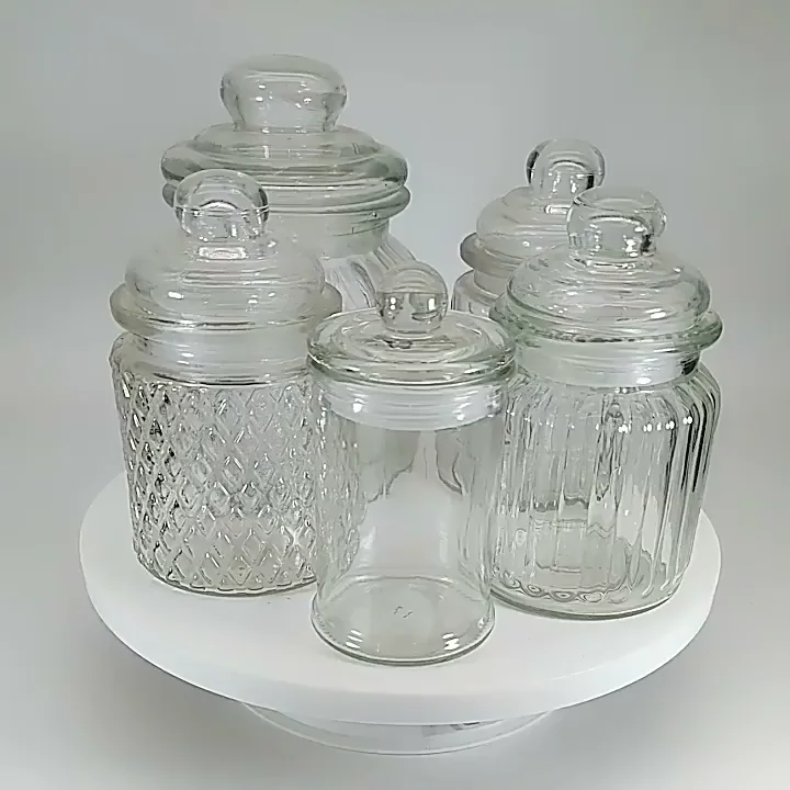 130ml-5000ml Glass Storage Jar Tea Glass Jar Candy Cans - Buy Glass ...