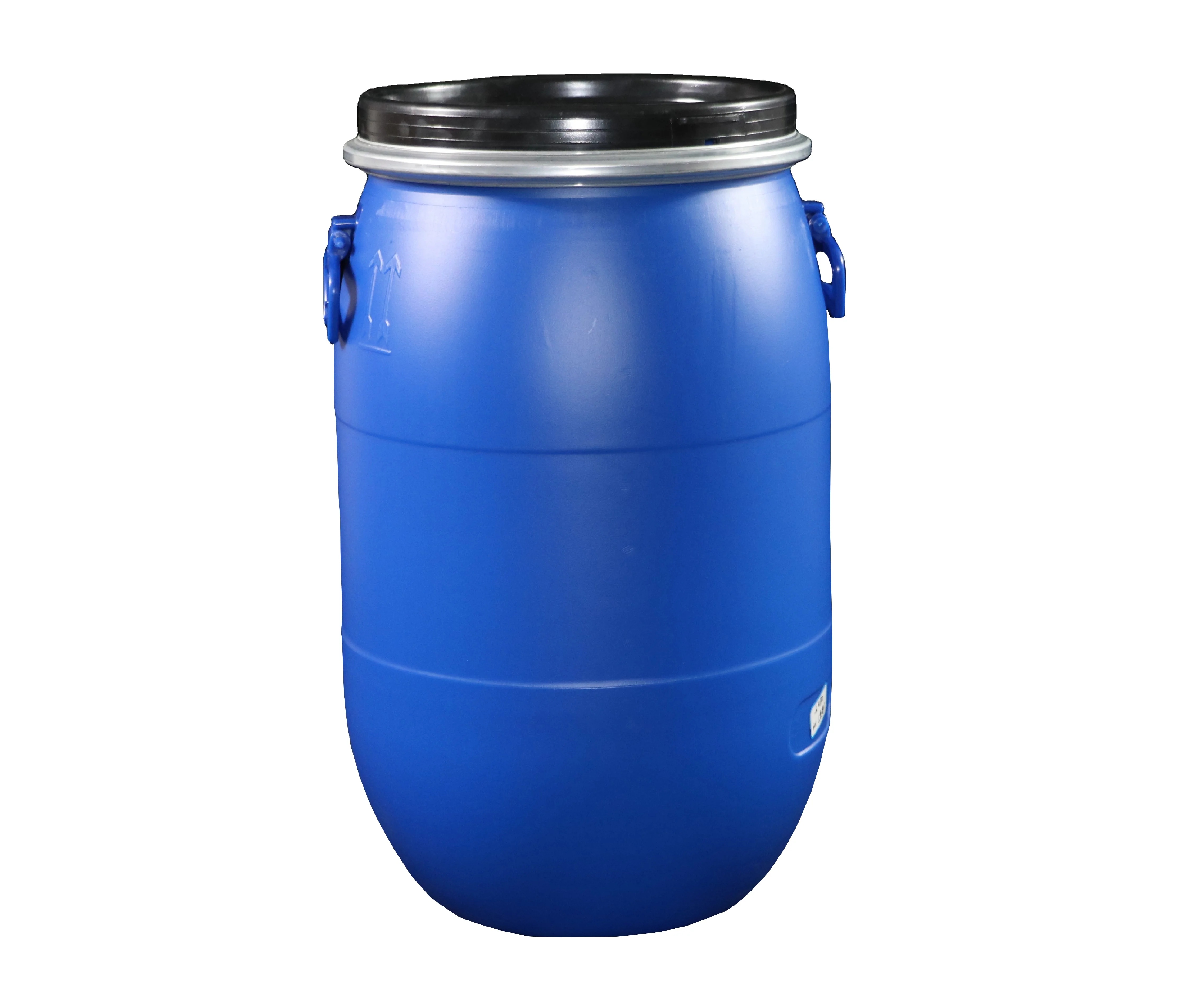30L Blue HDPE Plastic Drum with Iron Hoop for Chemical