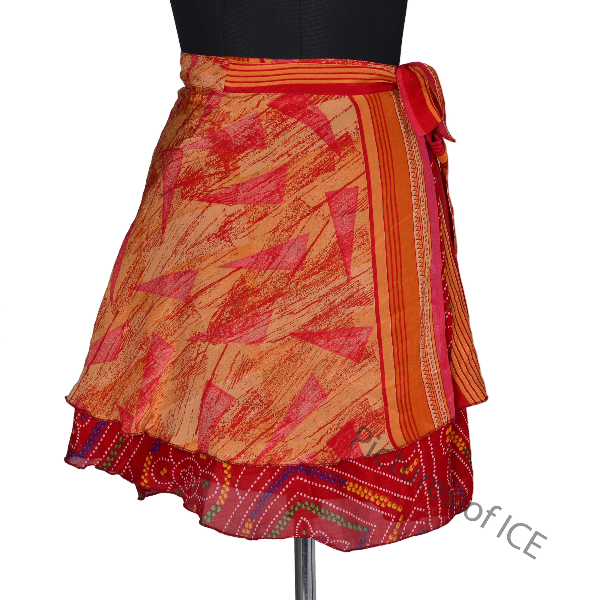 Clothing Womens Clothing Skirts Indian Silk Long Length Sari Wrap Skirts 