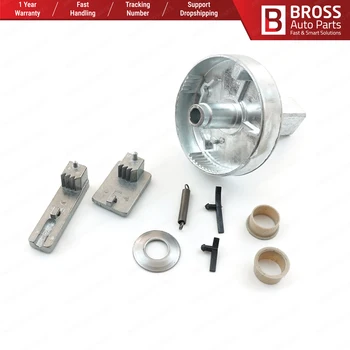 Support De Loquet D'Accoudoir Gauche + Droit BROSS BGE14+BGE15 - Compatible Mercedes Vito Viano W639 Sprinter MK2 VW Crafter
