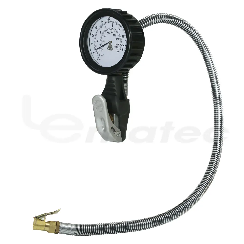 Airline Car Tyre Inflator with Air Pressure Gauge For Compressor 