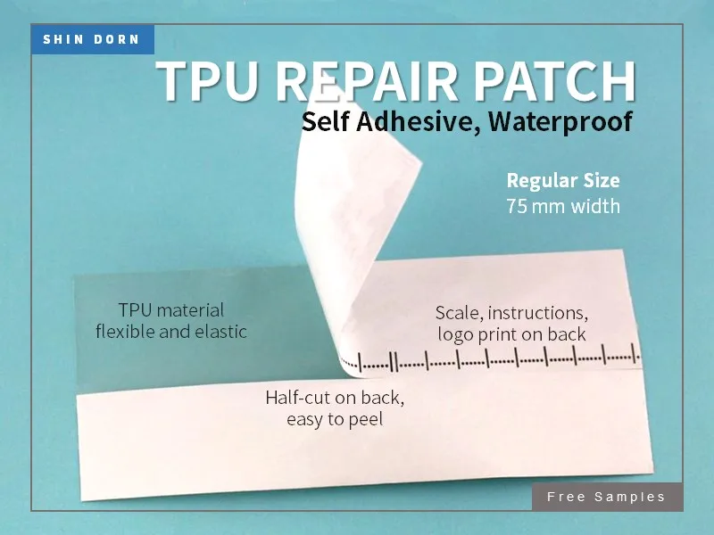 ultra strong clear self adhesive tpu