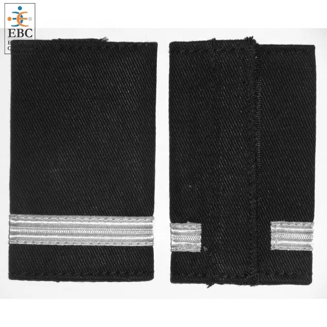 High Quality Pilot Epaulettes Gold Silver Braid Shirt Rank Slider Slipon OEM Captain Pilot Caps