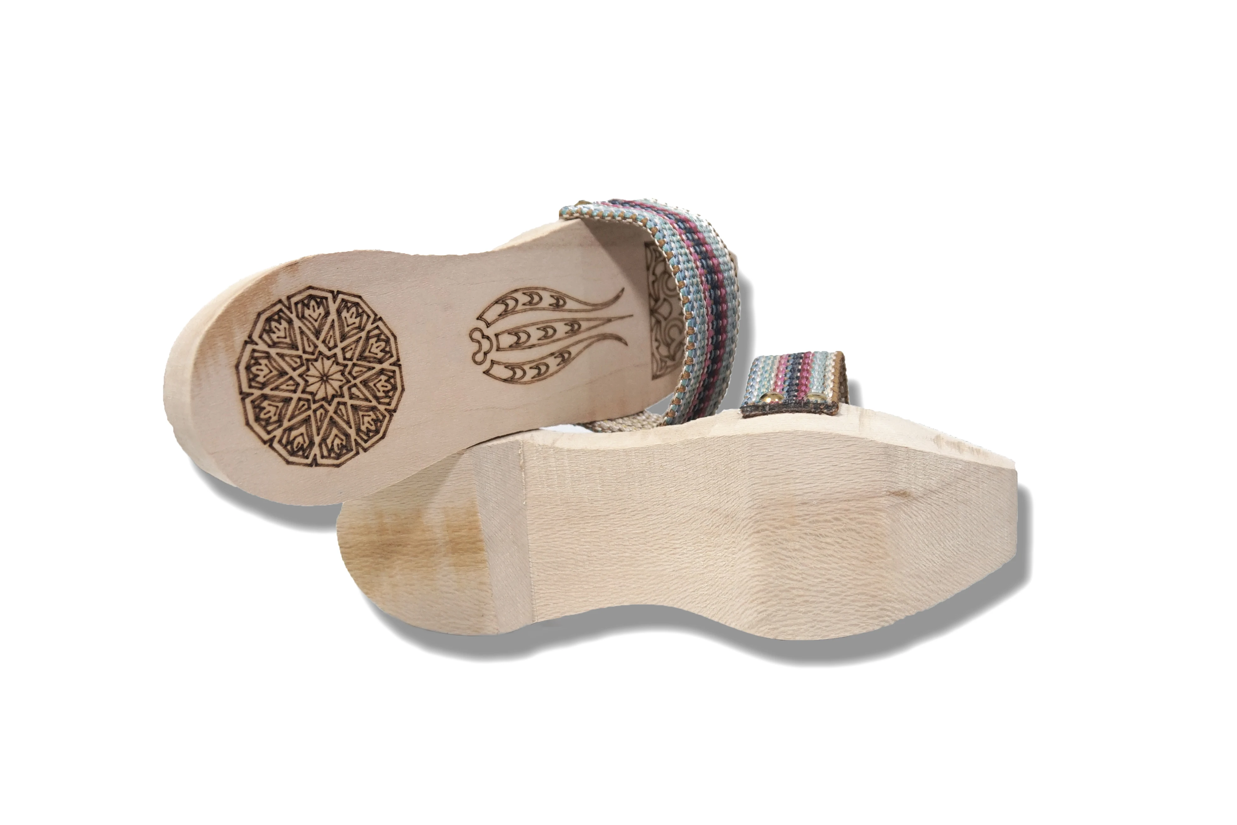 Traditional Hammam Clogs Shoes Hamam Clogs Ottoman Style Bathroom Shoes