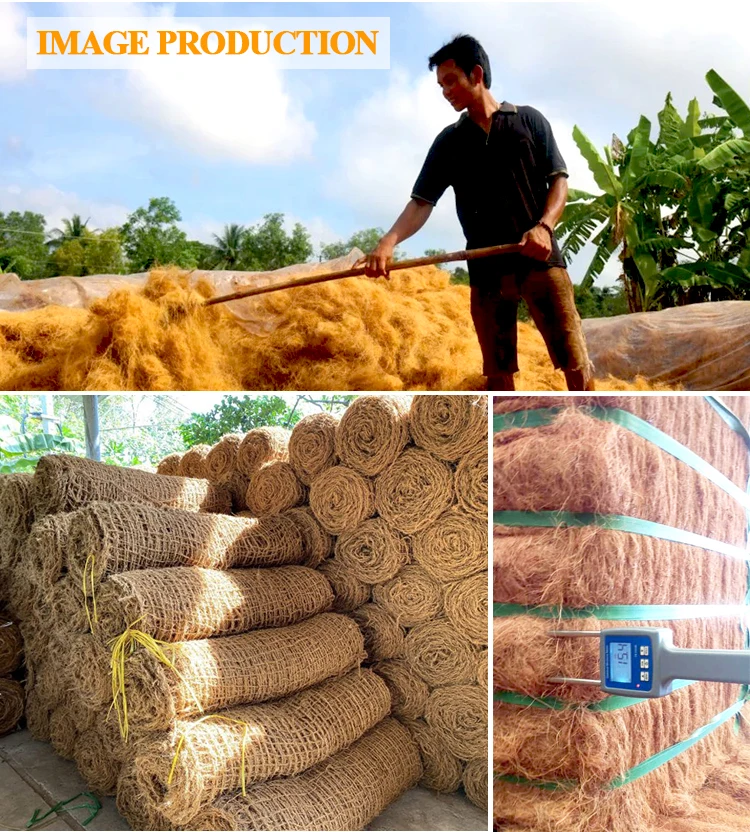 Natural Sustainable Chemicalresistant Eco Friendly Coconut Fiber Coir