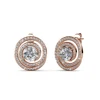 Brass With 18k Rose Gold Plated Luxury Brand Inspired Earrings