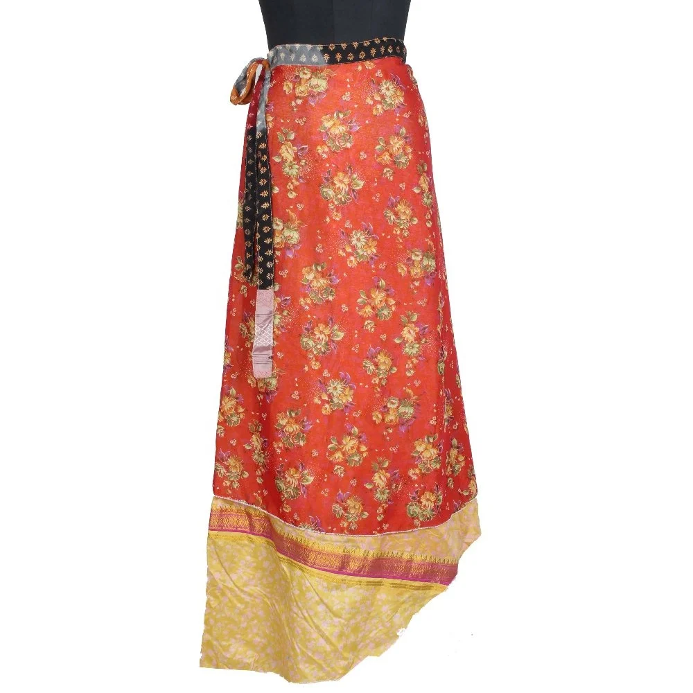 Womens Wear Art Silk Rapron Skirt ...