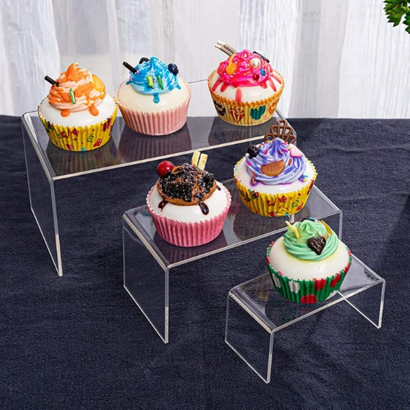 Wholesale 30x30x15cm Clear Acrylic Riser Acrylic Buffet Enhancements Food Display Riser Buy