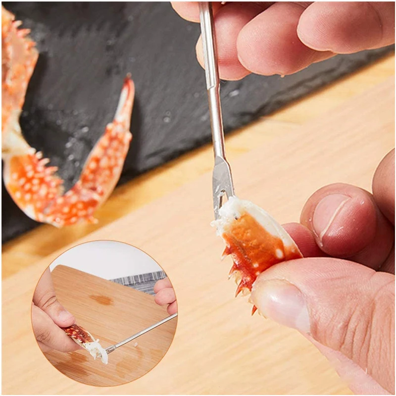 Изготовление ножниц Лобстер из нержавеющей стали инструменты для ножек морепродуктов набор крекеров крабов