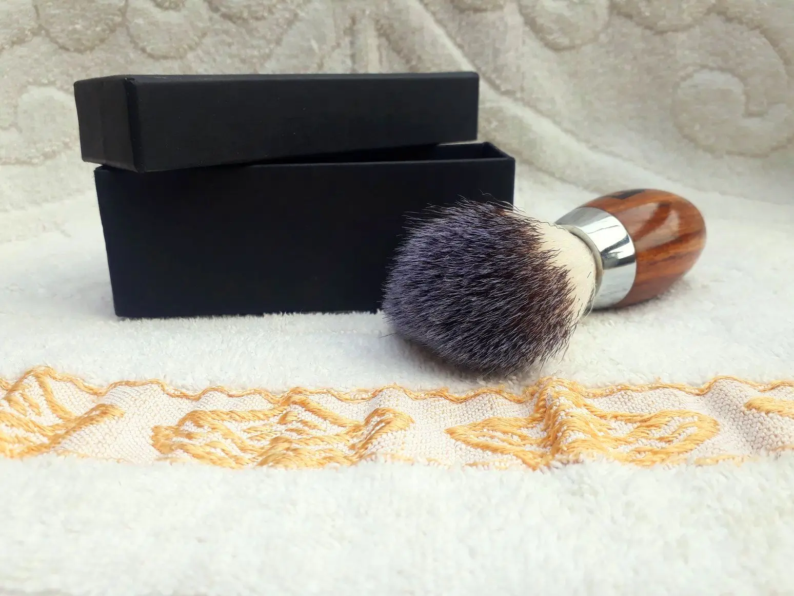 Wholesale High Quality Synthetic Bristle Beard Brush For Men Custom