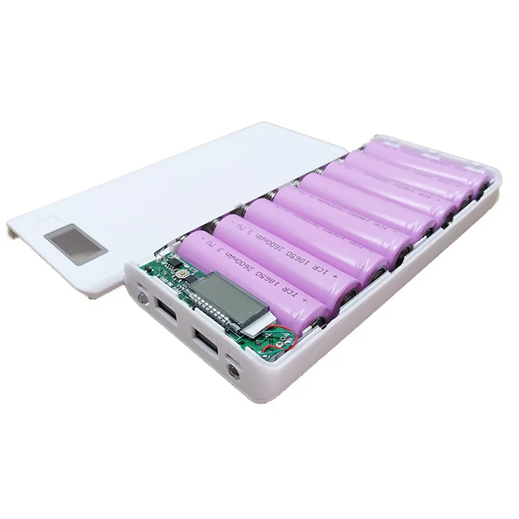 DIY 18650 Lithium Ion Battery Power Bank case for Lithium Battery
