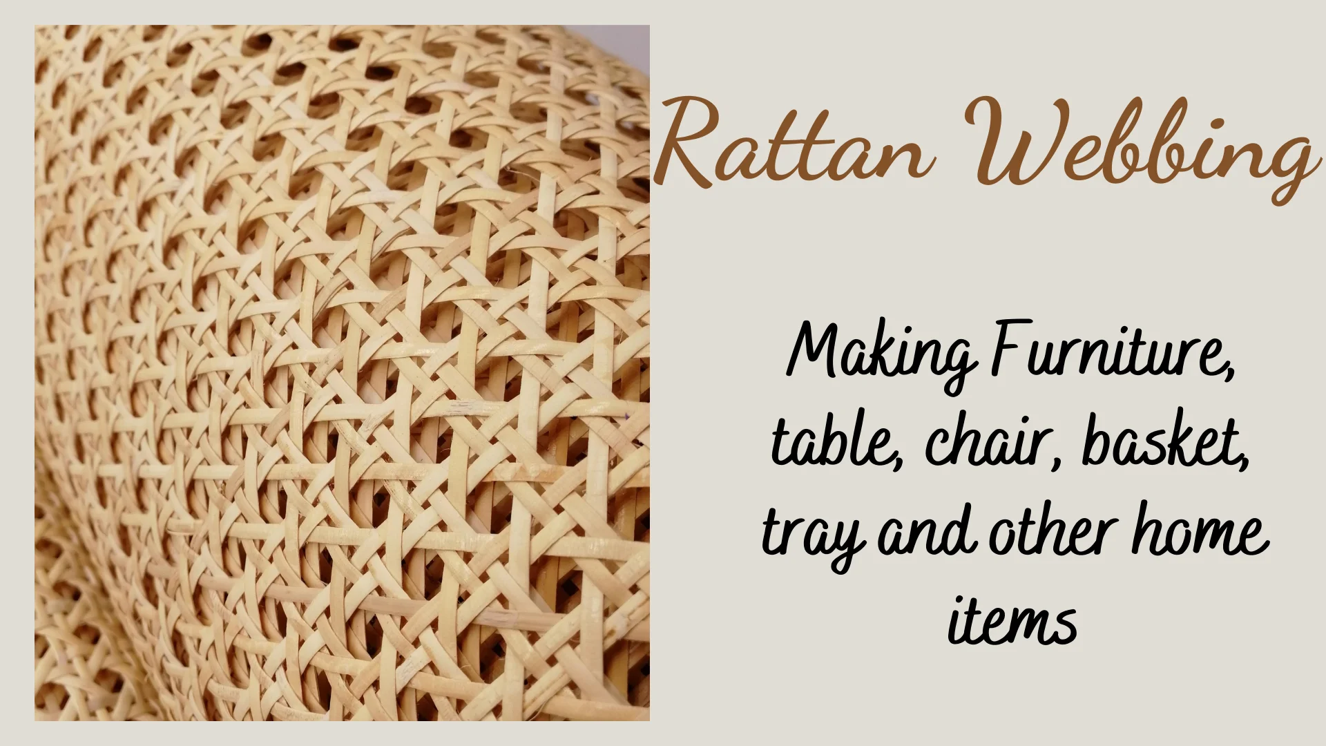 Natural Rattan Cane bing Rattan Warehouse Wicker Bag Baskets