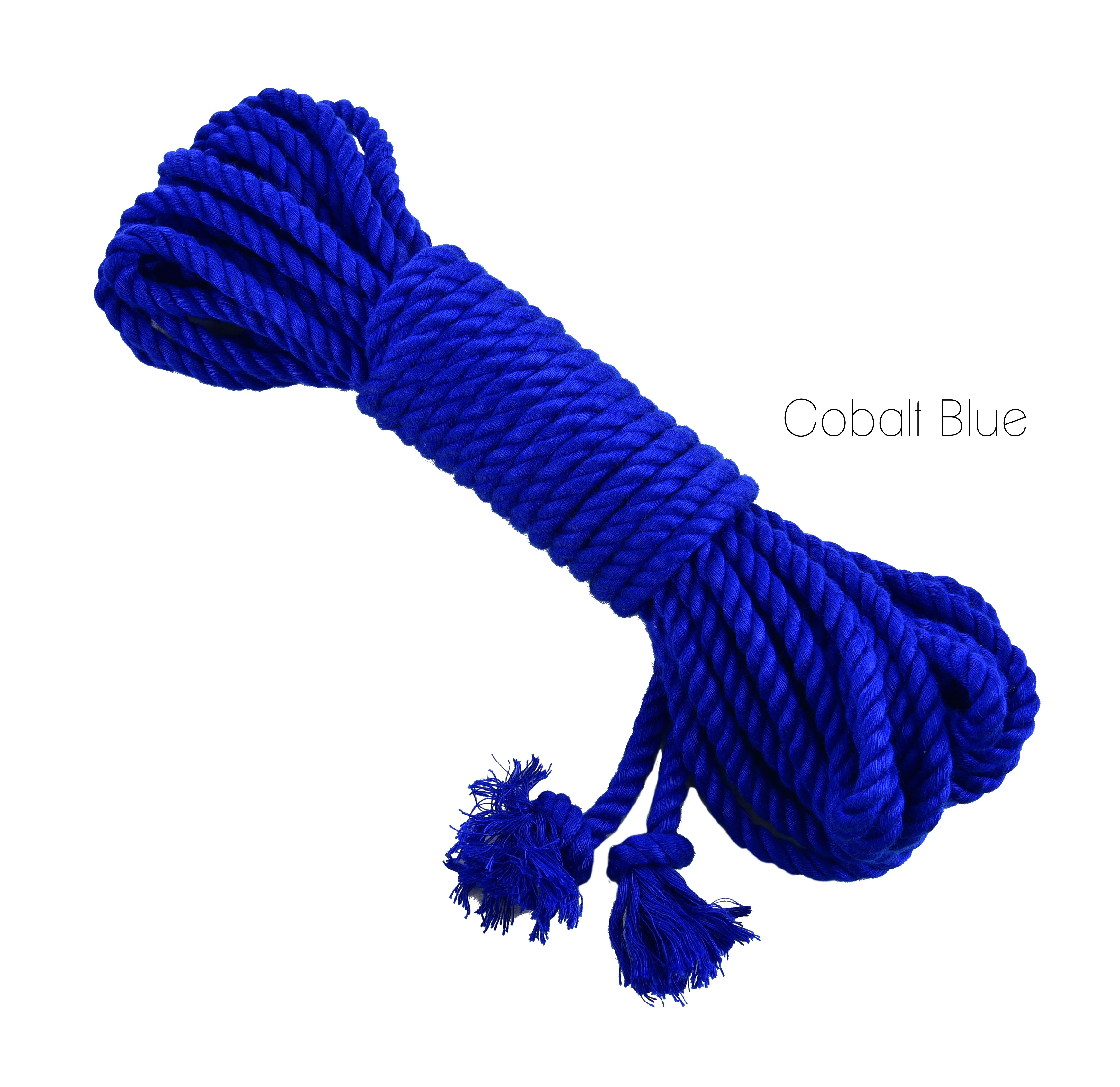 Shibari Rope. Bamboo electric Blue. 8 Meter 26ft Vegan-friendly Handmade  Bondage Rope. -  Canada