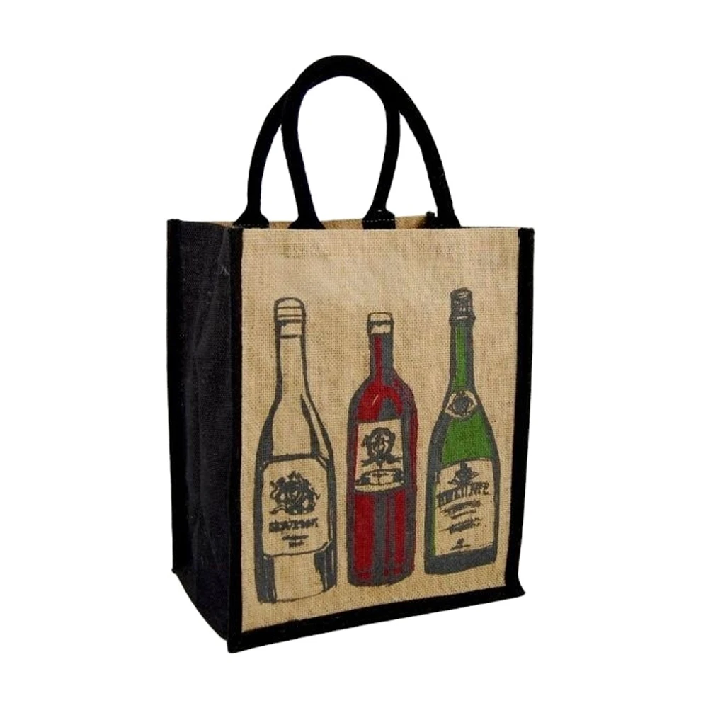 Branded Jute Bottle Bags, Manufacturer