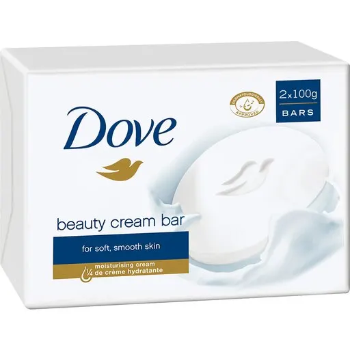 dove white moisturizing beauty bar soap