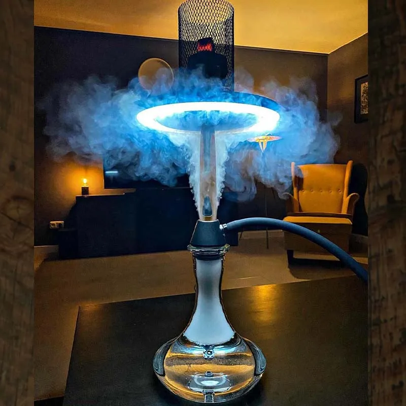 Кальян Miami Shisha 3077 фиолетовый h=70 см