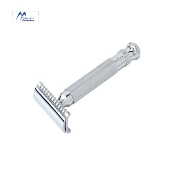 Bulk Supply Beard Shave Razor with Butterfly Opening Micro Comb Safety Razor Double Edge Razor In India
