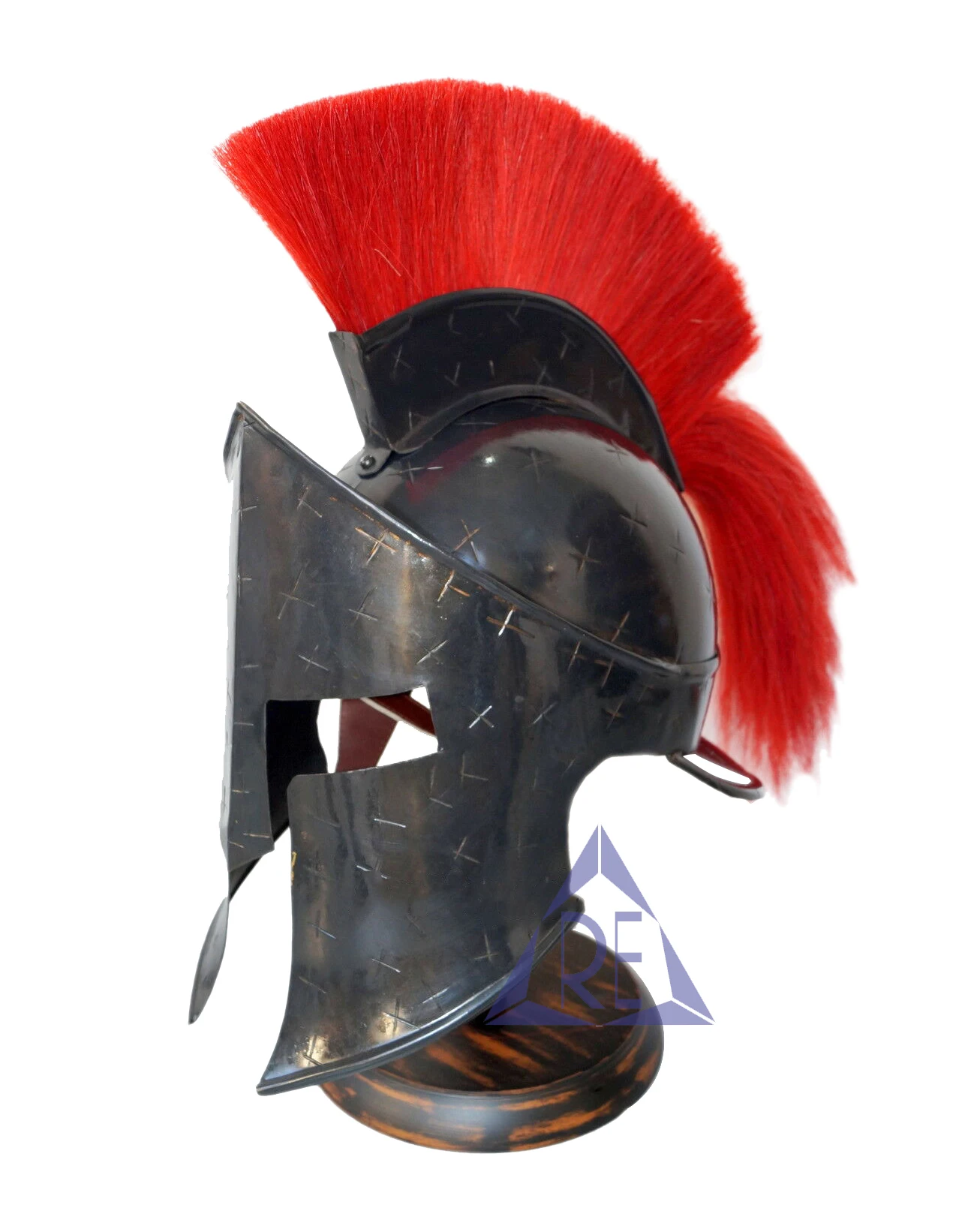 Medieval Armour Greek Spartan Red Plume King Leonidas 300 Movie ...