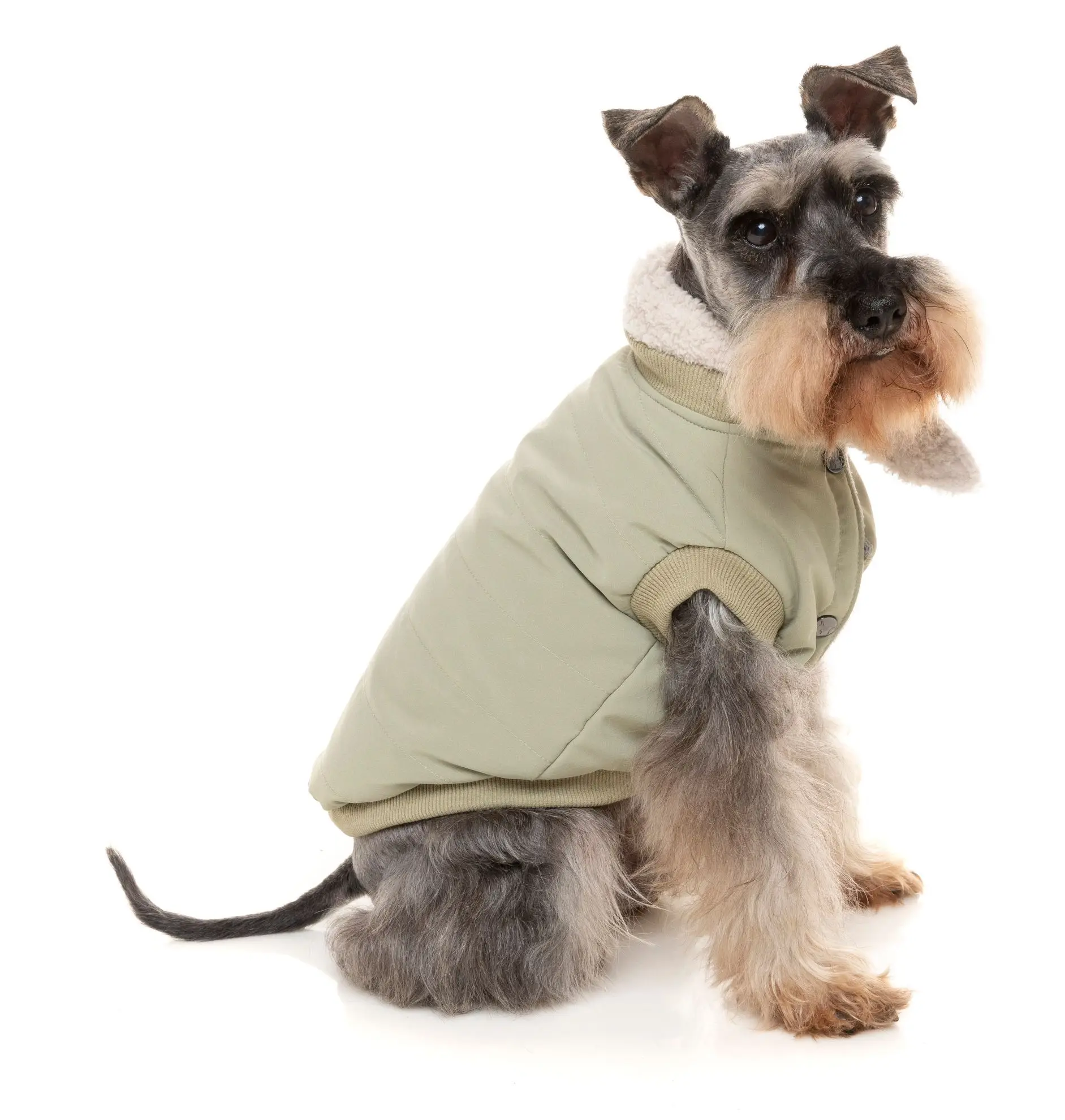 Light Khaki Nordic Bomber Comfortable Adventure Jacket Pet Clothes