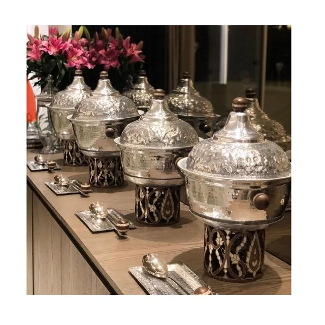 Brass Wedding Chafing Dish Good Quality Food Warmer & Buffet Chafing