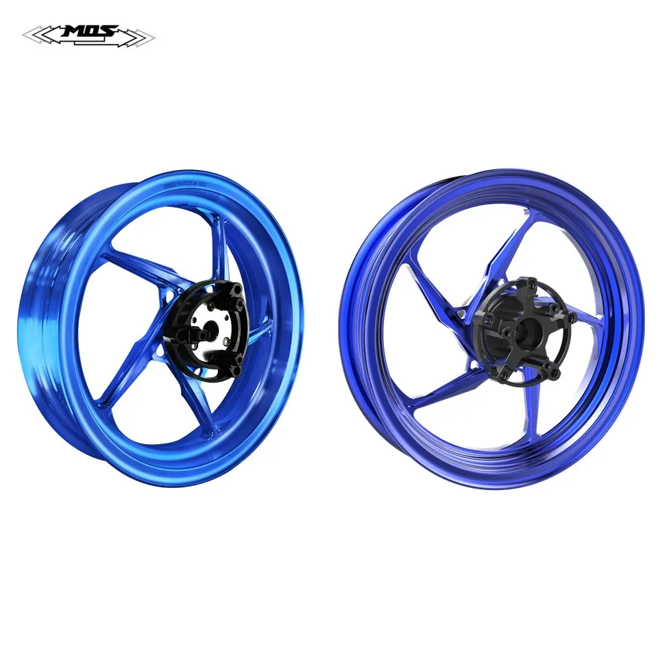 MOS кованые алюминиевый сплав мотоциклетные диски 12 дюймов для Yamaha Zuma 125 2016-2021 NON ABS