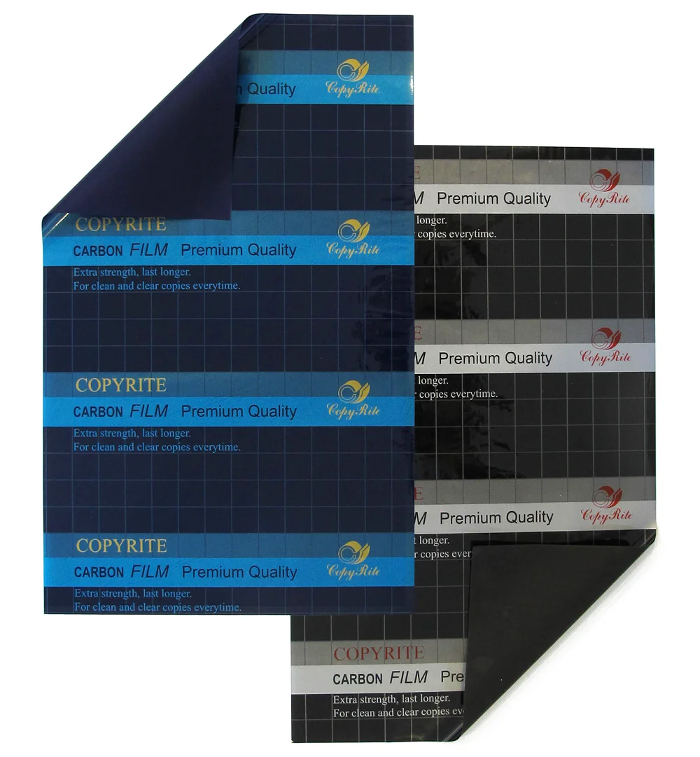 Film Carbon - Blue Color From Thailand for Invoices and Documents with Clear and Sharp Copies