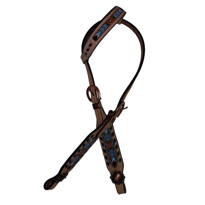 Fancy Horse Oneear Headstalls Horse Head Collar Lighted Horse Halter